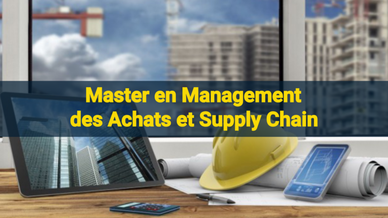 Master en Management des Achats et Supply Chain – IFPS